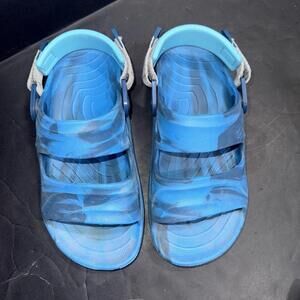 Rugged Shark Blue Open Toe Clog Waterproof Outdoor Sandal Shoe Youth 2